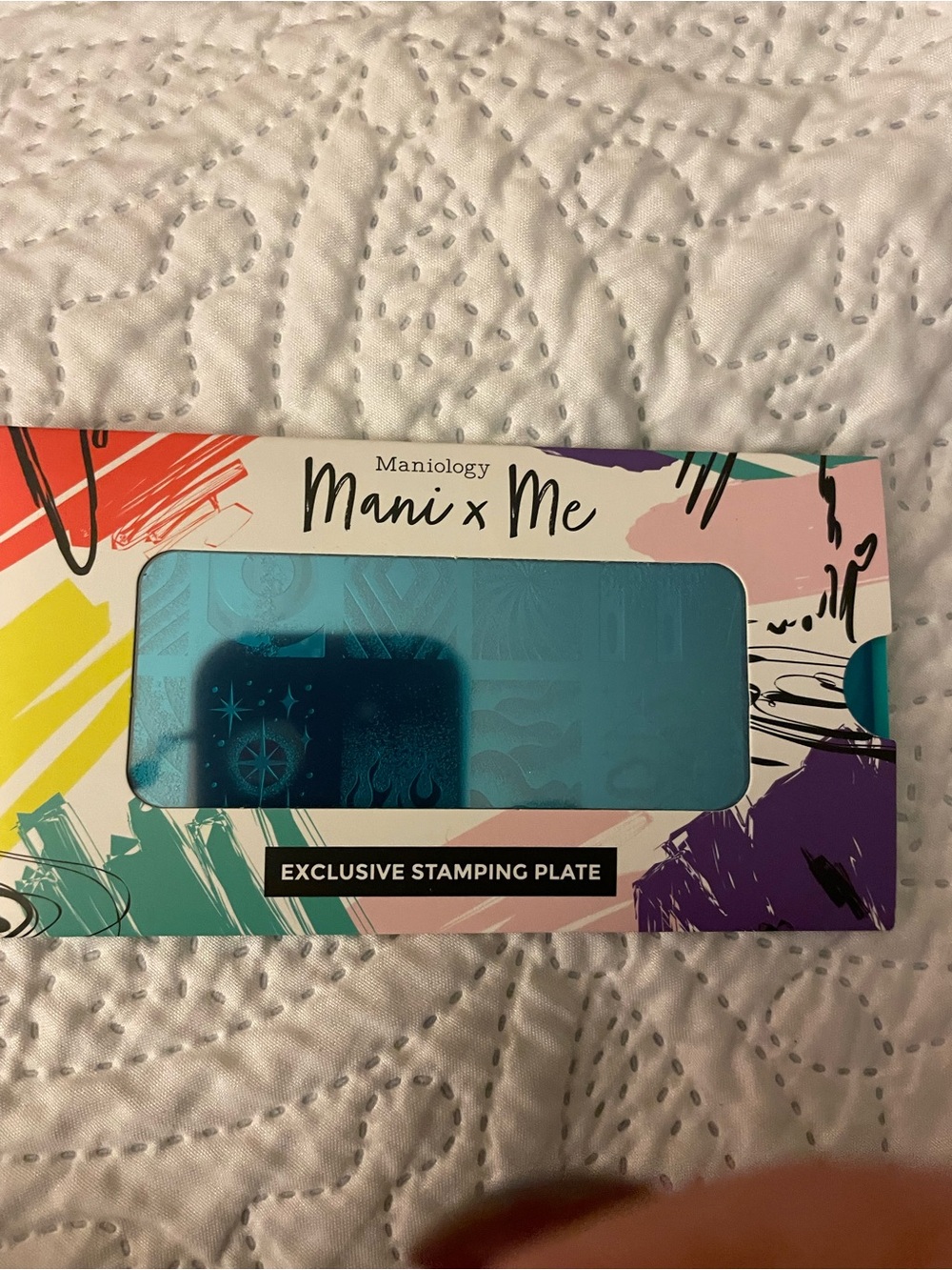 Maniology Mani x Me Exclusive Stamping Plate - Neon Haze